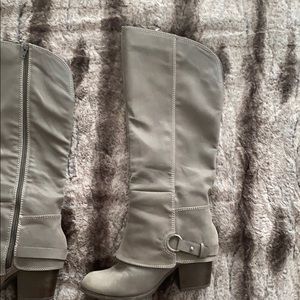Gray Fergalicious “LEXY” boots
